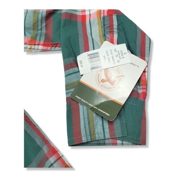 NWT EDDIE BAUER BUTTON DOWN - Picture 2 of 3